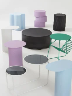 Fashion Jotex Table d'appoint ronde Zele Lavande