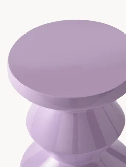 Fashion Pols Potten Table d'appoint ronde Zig Zag Lavande