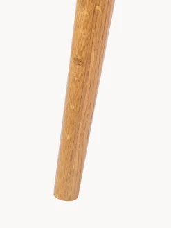 Hot Zuiver Table de chevet en bois cannelé Barbier Chêne clair