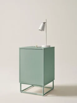 Discount Jotex Table de chevet en bois Lyckeby Vert sauge