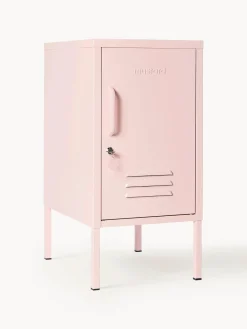 New Mustard Made Table de chevet en métal The Shorty Rose pâle
