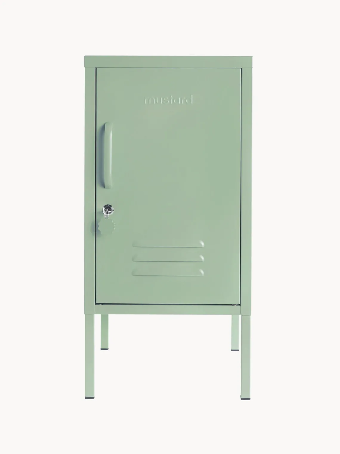 Discount Mustard Made Table de chevet en métal The Shorty Vert sauge