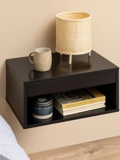 Best Westwing Table de chevet murale Cholet Noir