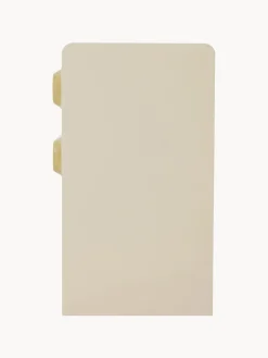 Clearance HKLIVING Table de chevet Space Vert olive, beige clair