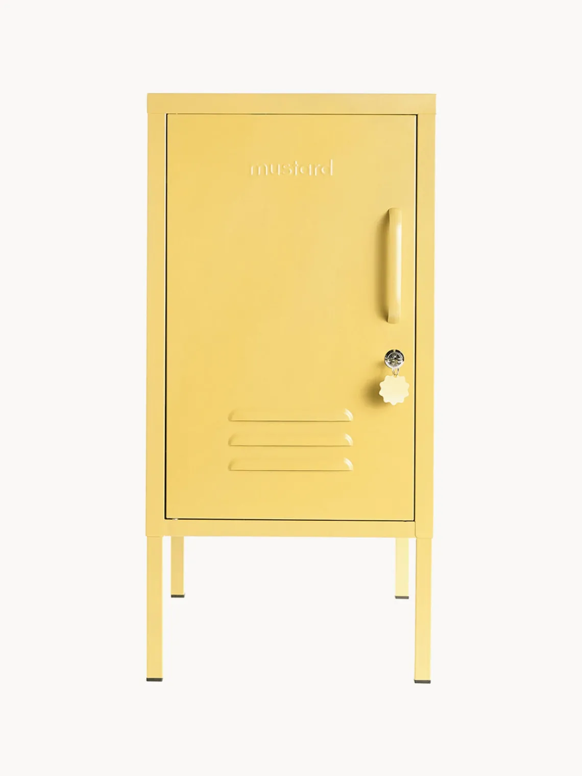 Hot Mustard Made Table de chevet The Shorty Jaune pâle