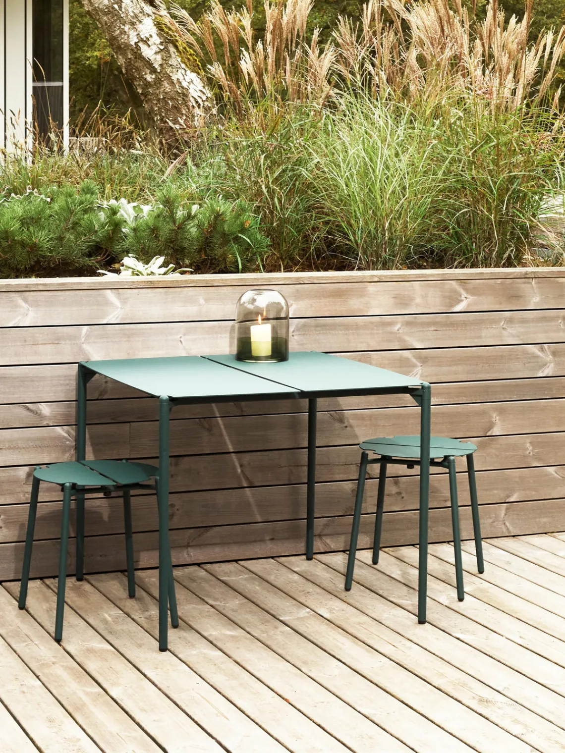 Outlet AYTM Table de jardin en métal Novo