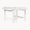 Hot Cinas Table de jardin extensible en bois Butterfly
