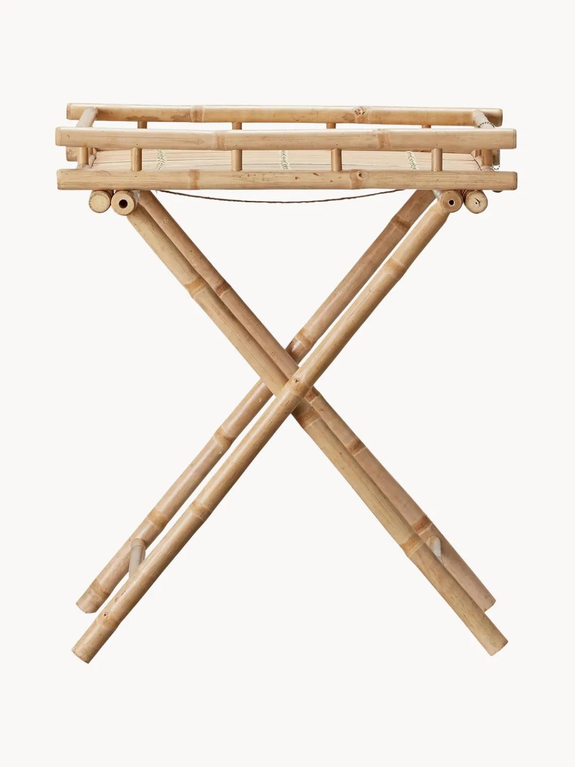 Outlet Lene Bjerre Table de jardin pliante en bambou Mandisa