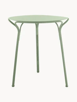 New Kartell Table de jardin ronde, Hiray, Ø 65 cm Vert sauge