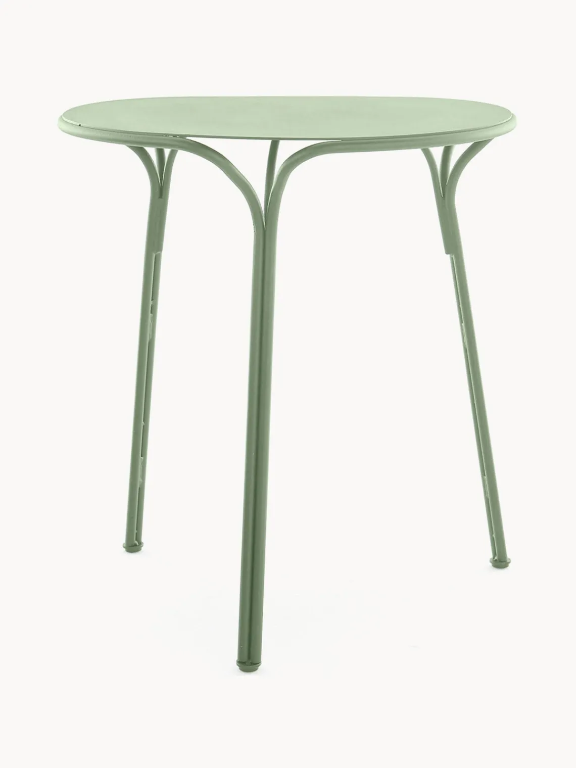 New Kartell Table de jardin ronde, Hiray, Ø 65 cm Vert sauge