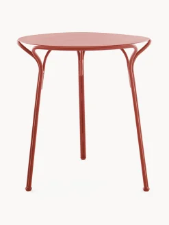 Hot Kartell Table de jardin ronde Hiray, Ø 65 cm Rouge