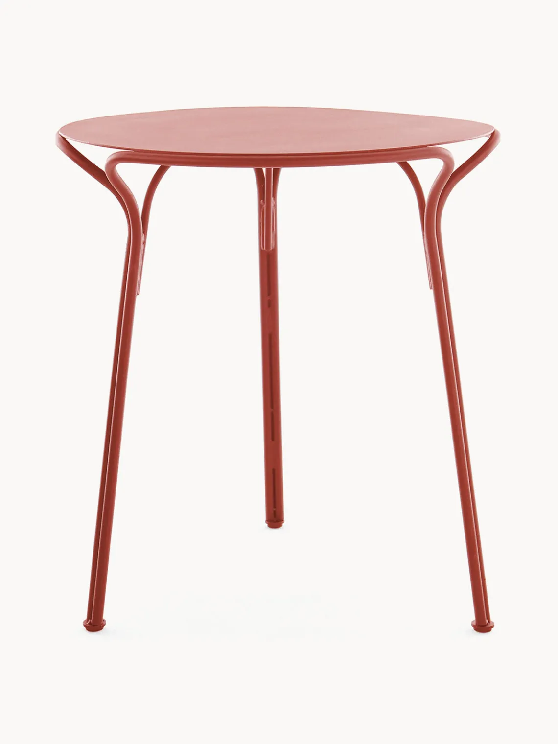 Hot Kartell Table de jardin ronde Hiray, Ø 65 cm Rouge