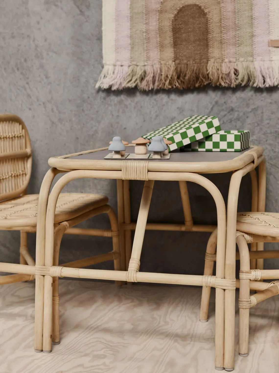 Outlet Oyoy Living Design Table d'enfant artisanale Nana Mini