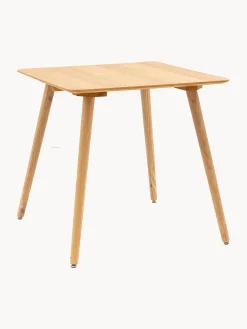Best Westwing Table en bois Hatfield, 77 x 77 cm Chêne