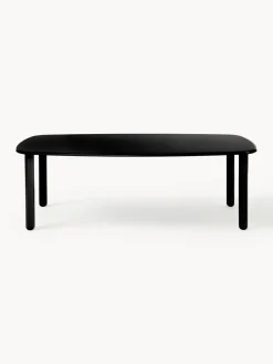 Discount Driade Table en bois Tottori, tailles variées Noir, haute brillance