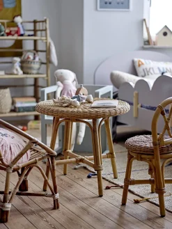 Hot Bloomingville Mini Table en rotin pour enfant Hortense