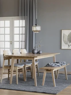 Online Rowico Table extensible Melfort, 180 x 90 cm
