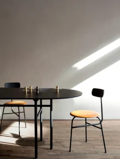 Sale Audo Copenhagen Table ovale Snaregade, 210 x 95 cm Anthracite, noir