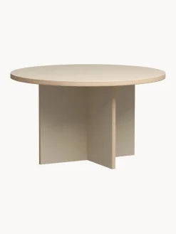 Fashion HKLIVING Table ronde Cirkel, Ø 129 cm Beige clair