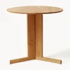 Fashion Form & Refine Table ronde en chêne Trefoil, Ø 75 cm