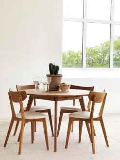 Best Rowico Table ronde en Yumi, Ø 115 cm Chêne