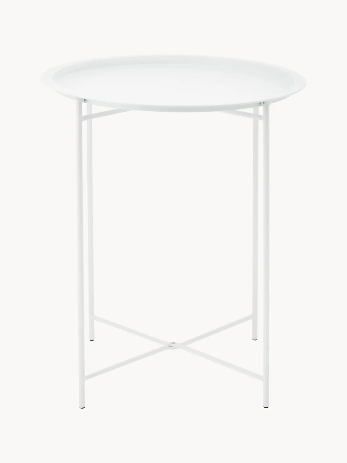 Hot Brafab Table ronde en métal Sangro