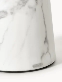 Fashion Pols Potten Table ronde look marbre Disc Blanc, aspect marbre
