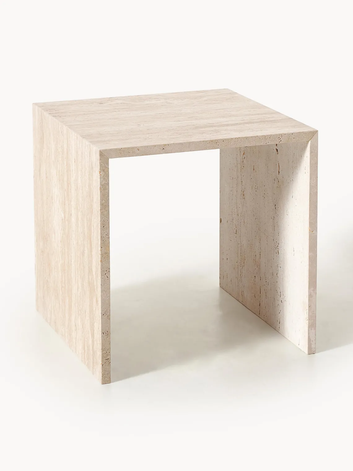 Online blomus Tables d'appoint en travertin Varu, 2 élém.