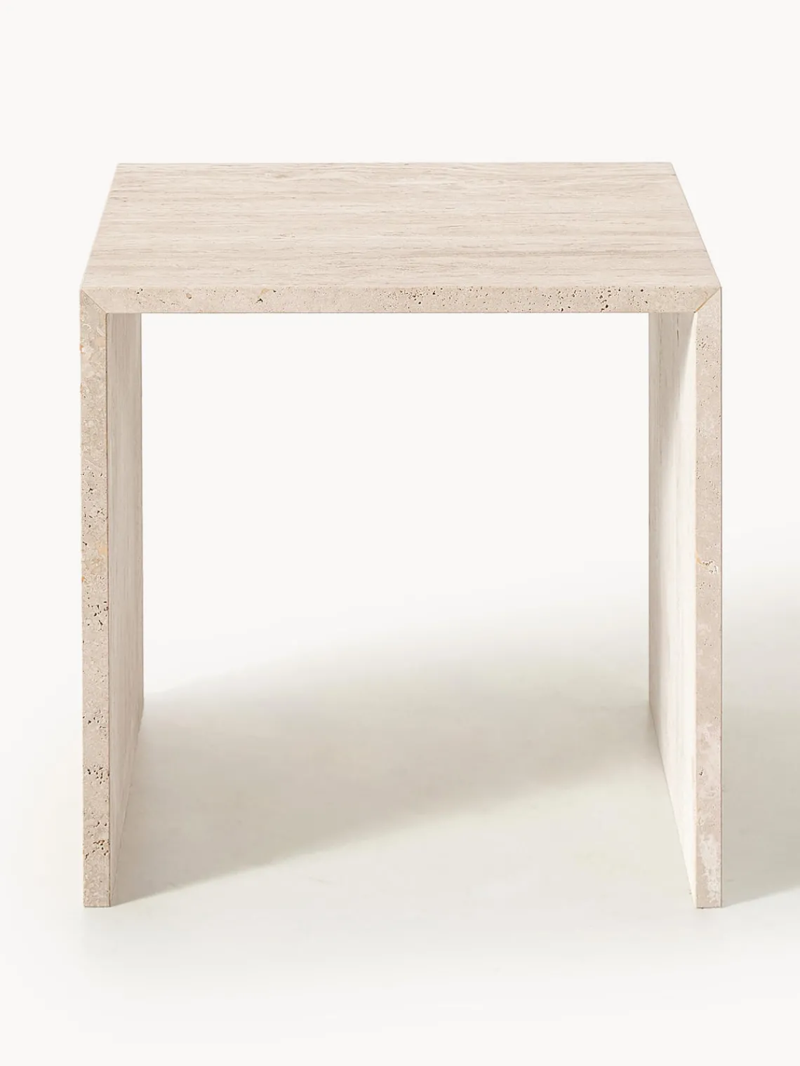 Online blomus Tables d'appoint en travertin Varu, 2 élém.