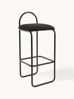 Best AYTM Tabouret de bar Angui Tissu noir