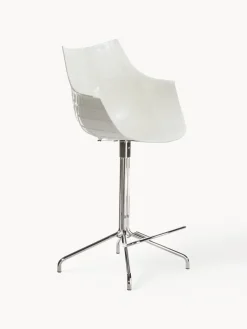 New Driade Tabouret de bar pivotant en plastique Meridiana