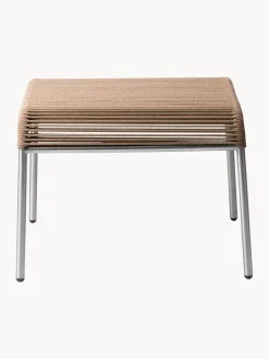 Outlet FDB Mobler Tabouret de pied Teglgård Brun, argenté