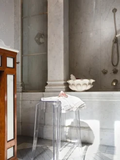 Hot Kartell Tabouret design Charles Ghost