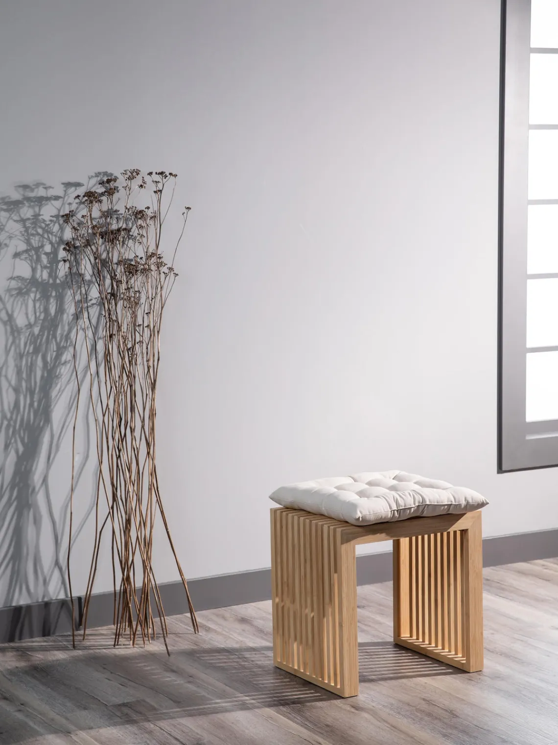 Discount Cinas Tabouret en bambou Rib