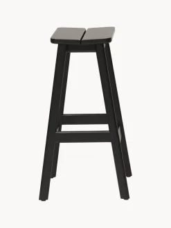 Discount Form & Refine Tabouret en hêtre Angle Hêtre noir laqué