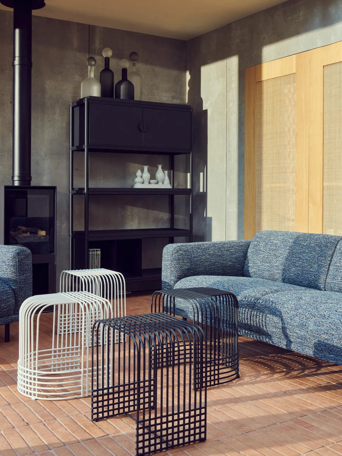 Discount Pols Potten Tabouret en métal artisanal Drop