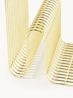 Hot AYTM Tabouret en métal Curve Doré