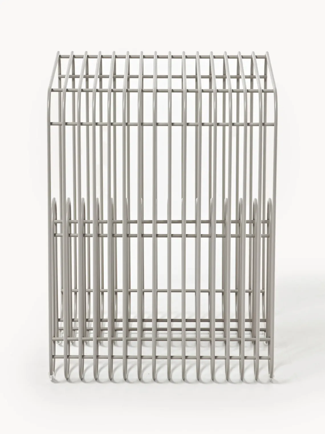 Outlet AYTM Tabouret en métal Curve Grège, mat