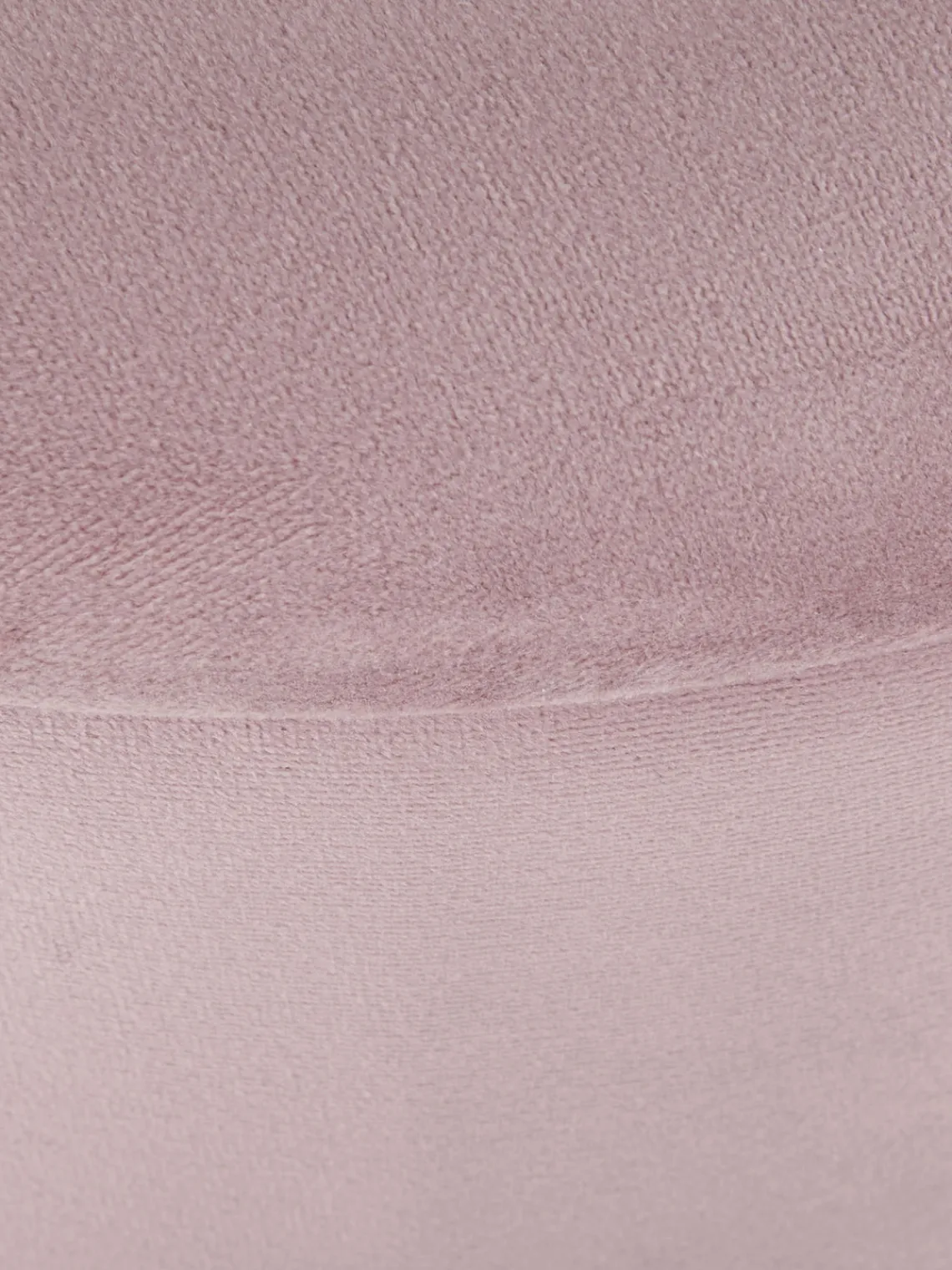 Sale Bizzotto Tabouret en velours avec rangement Polina Velours rose pâle