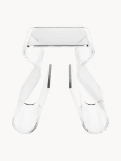 Best Umbra Tabouret /porte-revues transparent Loop