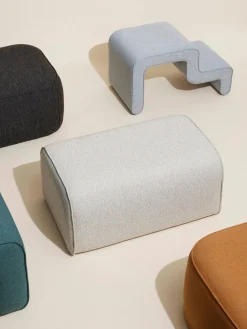 Outlet Hübsch Tabouret rembourré Mellow