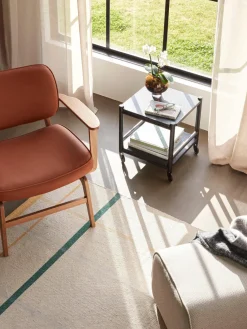 Outlet Hübsch Tabouret rembourré Mellow