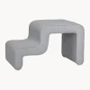 Outlet Hübsch Tabouret rembourré Wave