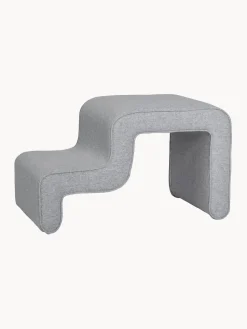 Outlet Hübsch Tabouret rembourré Wave