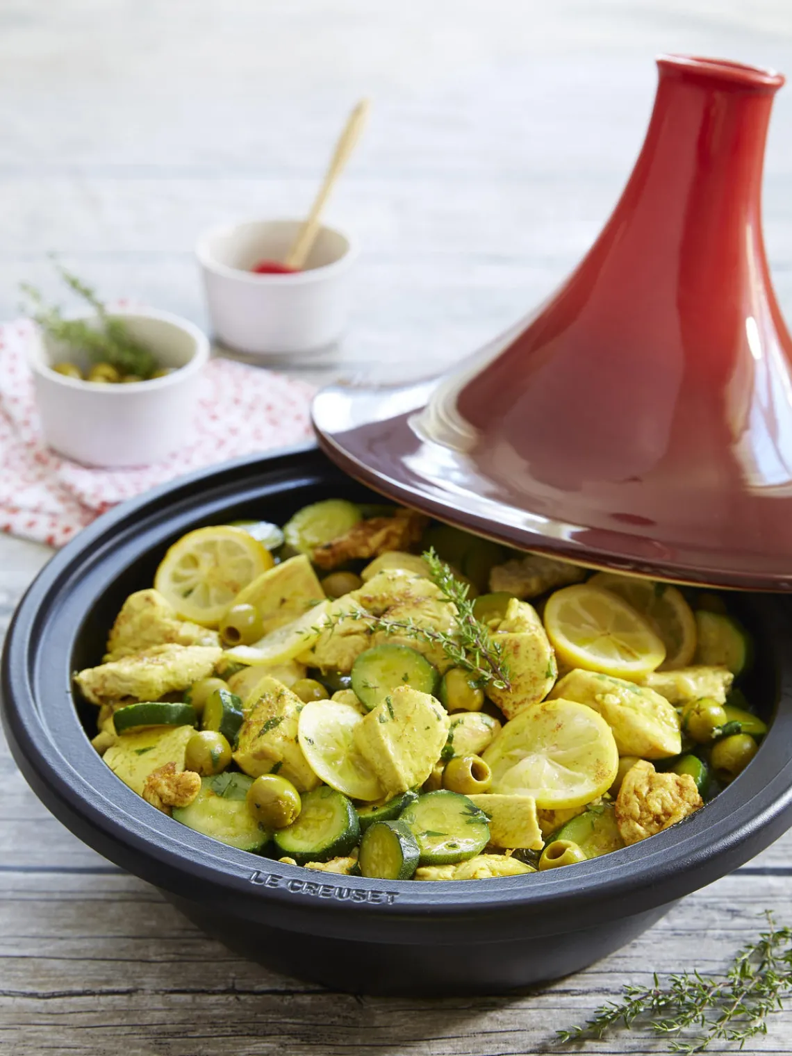 New LE CREUSET Tagine en fonte émaillée Creuset