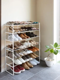 Fashion Yamazaki Étagère à chaussures extensible Frame