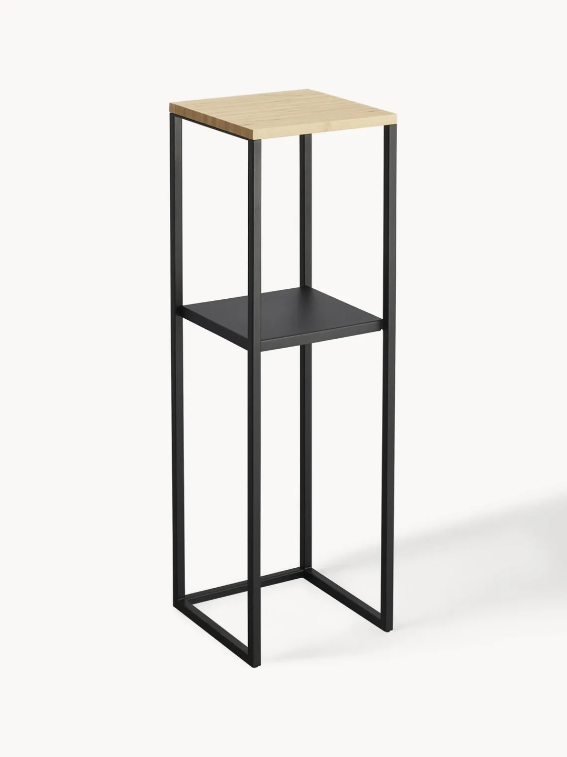 Outlet Yamazaki Étagère avec plateau en bambou Tower Noir