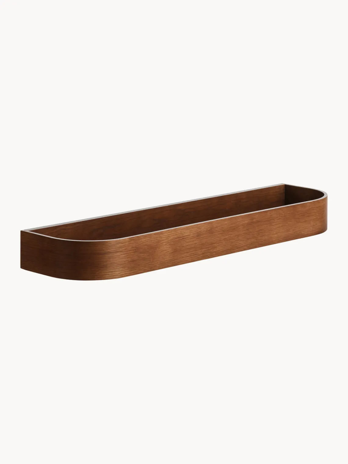 New Audo Copenhagen Étagère murale en bois Epoch, larg. 79 cm Chêne foncé, transparent