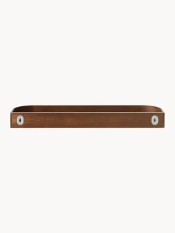 New Audo Copenhagen Étagère murale en bois Epoch, larg. 79 cm Chêne foncé, transparent