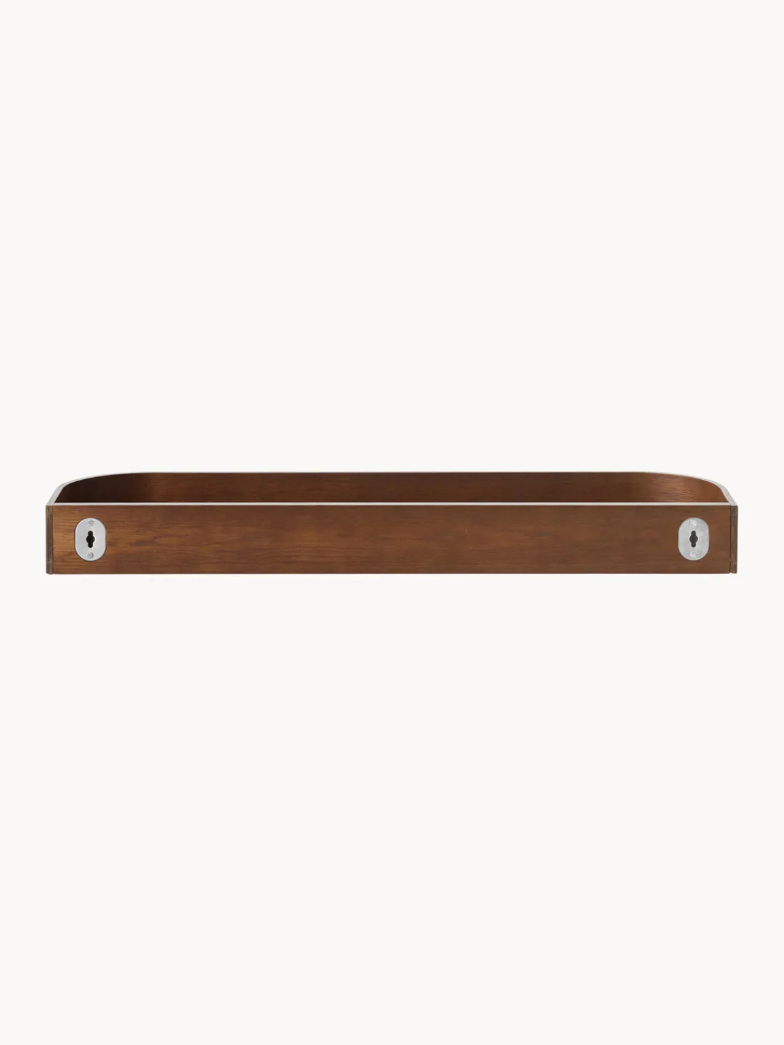 New Audo Copenhagen Étagère murale en bois Epoch, larg. 79 cm Chêne foncé, transparent